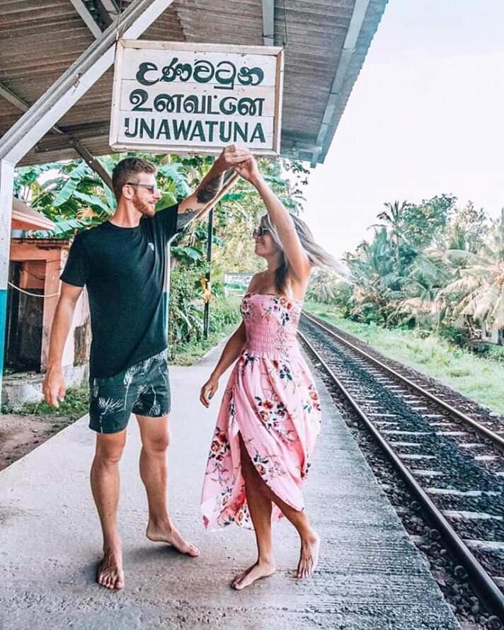Ceylon Hostel-Galle Unawatuna Buitenkant foto
